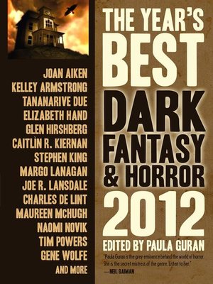 cover image of The Year's Best Dark Fantasy & Horror, 2012 Edition